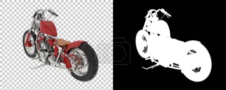 Téléchargez les photos : 3d rendu de moto moderne, illustration - en image libre de droit