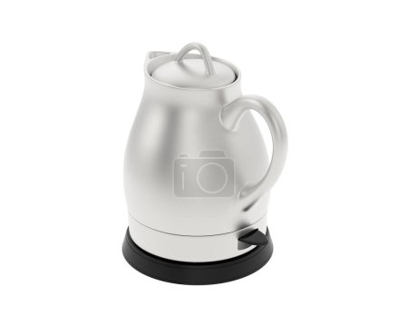 Photo for Electric Kettle on white background - Royalty Free Image