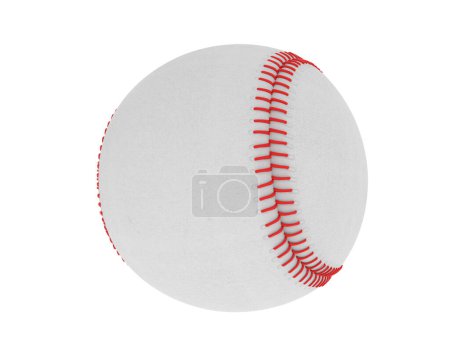 Téléchargez les photos : Balle de baseball isolée sur fond blanc - en image libre de droit