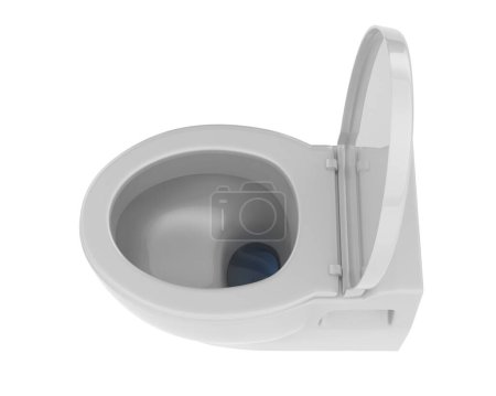 Photo for Modern toilet bowl icon - Royalty Free Image