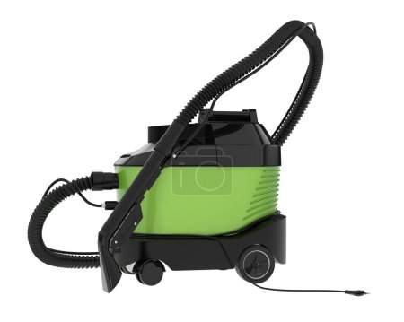Photo for Vacuum cleaner isolated on white background. 3d rendering - illustration - Royalty Free Image