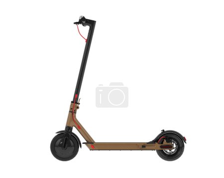 Photo for Electric scooter on isolated background - Royalty Free Image