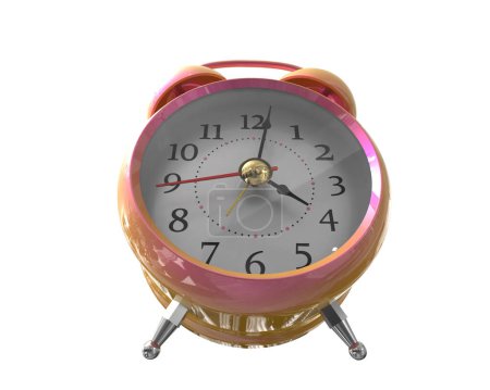 Photo for Alarm clock on white background - Royalty Free Image