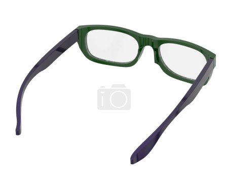 Photo for Sun glasses isolated on background. 3d rendering - illustration - Royalty Free Image