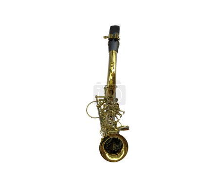 Photo for Saxophone isolated on white background - Royalty Free Image