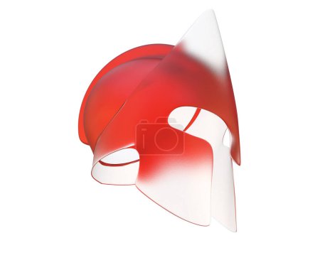 Photo for Helmet isolated on a white background - Royalty Free Image
