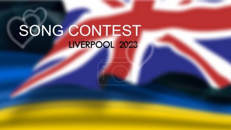Eurovision 2023. European Song Contest. UK, LIVERPOOL 2023. Background