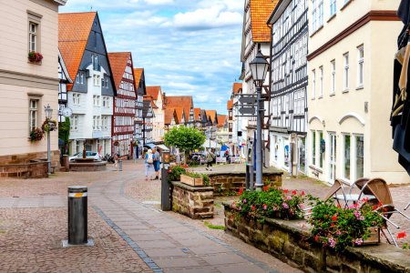 Old town of Bad Wildungen, Germany