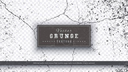 6 Grunge Crack Textures. Fondo vectorial. Añadiendo estilo vintage y desgaste a ilustraciones y objetos. Vector eps 10.