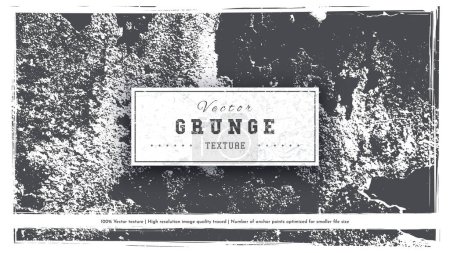 Textura Grunge. Fondo sucio. Añadiendo estilo vintage y desgaste a ilustraciones y objetos. Vector eps 10.