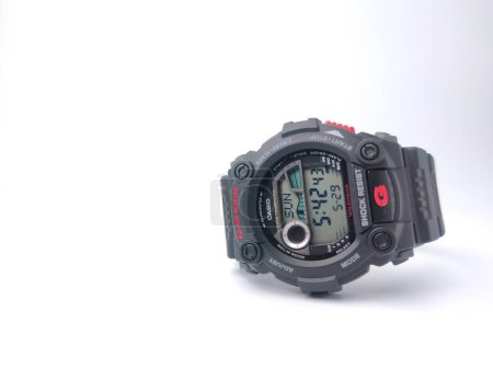 Photo for Malaysia,30 May 2022 : Casio Men's G7900-1 G-Shock isolated on white background. - Royalty Free Image