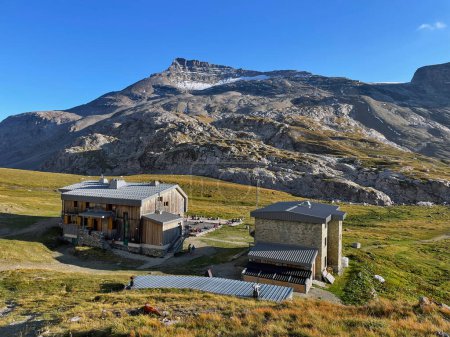 Refugio de alta altitud: Refugio de montaña Serenidad en el Parque Nacional Vanoise, Altos Alpes, Francia