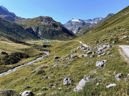 Majestic Peaks and Tranquil Valleys of Vanoise National Park, Hautes Alps, France