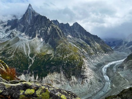 Hauteurs de Chamonix : Sentier Panoramique des Glaciers à Mer De Glace, Grand Balcon, Chamonix, France