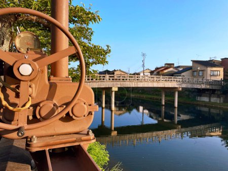 Historical Heritage: Higashi Chaya's Authentic Charm and River, Kanazawa, Ishikawa, Japan
