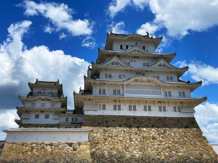 White Castle Wonderland: Himeji Main Fortress Tower View, Hyago-Präfektur, Japan
