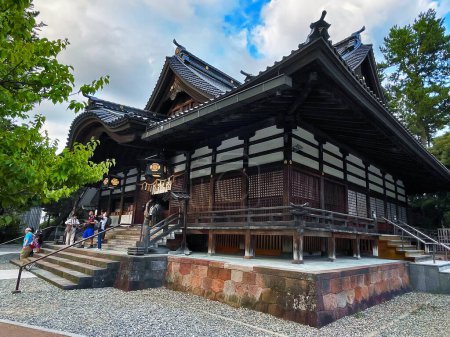 Foto de Retiro cultural: Templo japonés de Naga-machi, Kanazawa, Ishikawa, Japón - Imagen libre de derechos