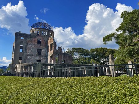 Téléchargez les photos : Mémorial à l'humanité : Mémorial de la bombe atomique d'Hiroshima, Hiroshima, Japon - en image libre de droit
