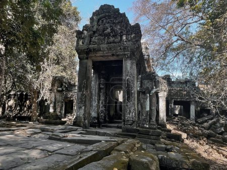 Revelando los tesoros de Camboya: Banteay Kdei en Angkor Wat, Siem Reap, Camboya