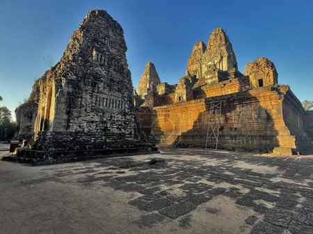 Photo for Ethereal Sunrise: Pre Rup Temple Timeless Morning, Angkor Wat, Siem Reap, Cambodia - Royalty Free Image