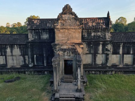 Photo for Sunrise Sanctuary: Angkor Wat Temple Complex, Siem Reap, Cambodia - Royalty Free Image