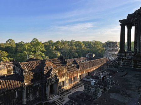 Salida del sol encantada: Angkor Wat Temple, Siem Reap, Camboya