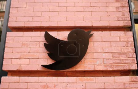 Photo for Twitters $44 Billion Purchase by Elon Musk has led to the immediate firing of some top executives. October 28, 2022, New York, USA: The World richest man, Elon Musk has succeeded in buying Twitter for $44 Billion - Royalty Free Image