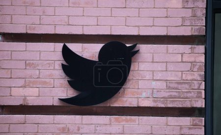 Photo for Twitters $44 Billion Purchase by Elon Musk has led to the immediate firing of some top executives. October 28, 2022, New York, USA: The World richest man, Elon Musk has succeeded in buying Twitter for $44 Billion - Royalty Free Image