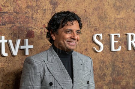 Photo for Apple TV+ Servant Season 4 New York Premiere. January 09, 2023, New York, New York, USA: M. Night Shyamalan attends the Apple TV+ Servant Season 4 New York Premiere at Walter Reade Theater on January 09, 2023 - Royalty Free Image