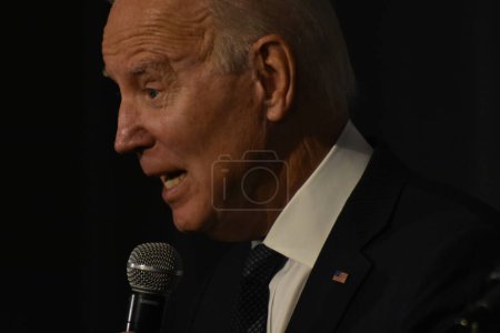 Photo for US President Joe Biden delivers remarks at National Action Network Martin Luther King, Jr. Day Breakfast. January 16, 2023, Washington, DC, USA: President of the United States Joe Biden addressed attendees on Martin Luther King, Jr. Day - Royalty Free Image