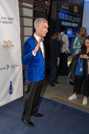 Photo for Seventh Annual Blue Jacket Fashion Show. February 01, 2023, New York, New York, USA: Bill Nye attends the Seventh Annual Blue Jacket Fashion Show at Moonlight Studios on February 1, 2023 in New York City. - Royalty Free Image