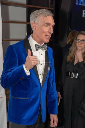Photo for Seventh Annual Blue Jacket Fashion Show. February 01, 2023, New York, New York, USA: Bill Nye attends the Seventh Annual Blue Jacket Fashion Show at Moonlight Studios on February 1, 2023 in New York City. - Royalty Free Image