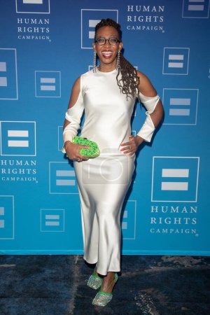 Photo for Human Rights Campaign 2023 Greater New York Dinner. February 04, 2023, New York, New York, USA: Kelley Robinson attends Human Rights Campaign 2023 Greater New York Dinner at Marriott Marquis Times Square on February 04, 2023 in New York City. - Royalty Free Image