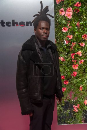 Téléchargez les photos : KitchenAid & Marta Del Rio launch the 2023 Hibiscus Color of the Year Collection - New York Fashion Week. February 09, 2023, New York, New York, USA: Bradley Theodore attends the presentation as KitchenAid &amp - en image libre de droit