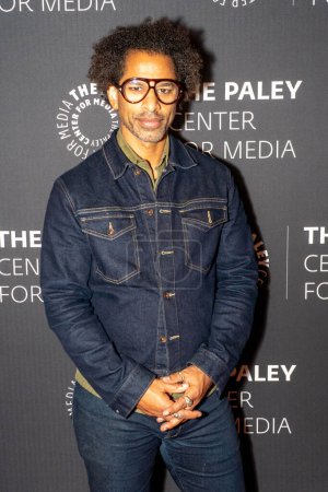 Téléchargez les photos : The Storytellers: Preserving The Legacy Of Iconic Black Musicians. February 16, 2023, New York, New York, USA: Writer and TV personality Touree attends 'The Storytellers: Preserving The Legacy Of Iconic Black Musicians' at The Paley Museum - en image libre de droit
