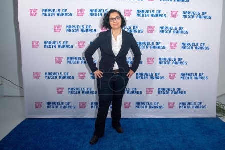 Photo for (NEW) 2nd Annual Marvels Of Media Awards. March 30, 2023, New York, New York, USA: Sophia Kyriacou attends the Marvels of Media Awards at the Museum Of The Moving Image on March 30, 2023 in New York City.  Credit: M10s / TheNews2 (Foto: M10s/TheNews2 - Royalty Free Image