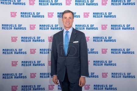 Photo for (NEW) 2nd Annual Marvels Of Media Awards. March 30, 2023, New York, New York, USA: Josh Sapan attends the Marvels of Media Awards at the Museum Of The Moving Image on March 30, 2023 in New York City.  Credit: M10s / TheNews2 (Foto: M10s/TheNews2/Depo - Royalty Free Image
