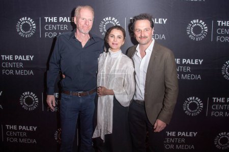 Photo for The Americans FX Series 10th Anniversary Celebration. April 12, 2023, New York, New York, USA: Noah Emmerich, Keri Russell and Matthew Rhys attend The Americans FX series 10th anniversary celebration at Paley Center - Royalty Free Image