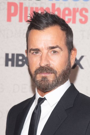 Photo for HBO's White House Plumbers New York Premiere. April 17, 2023, New York, New York, USA: Justin Theroux attends HBO's White House Plumbers New York Premiere at 92nd Street Y on April 17, 2023 in New York City. - Royalty Free Image