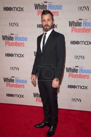 Photo for HBO's White House Plumbers New York Premiere. April 17, 2023, New York, New York, USA: Justin Theroux attends HBO's White House Plumbers New York Premiere at 92nd Street Y on April 17, 2023 in New York City. - Royalty Free Image