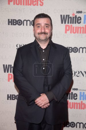 Photo for HBO's White House Plumbers New York Premiere. April 17, 2023, New York, New York, USA: David Krumholtz attends HBO's White House Plumbers New York Premiere at 92nd Street Y on April 17, 2023 in New York City. - Royalty Free Image