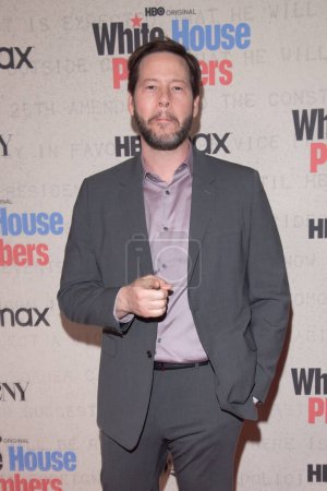 Photo for HBO's White House Plumbers New York Premiere. April 17, 2023, New York, New York, USA: Ike Barinholtz attends HBO's White House Plumbers New York Premiere at 92nd Street Y on April 17, 2023 in New York City. - Royalty Free Image