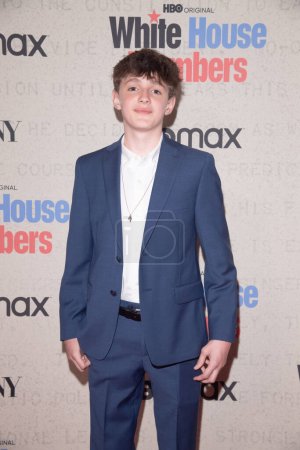 Photo for HBO's White House Plumbers New York Premiere. April 17, 2023, New York, New York, USA: David Bernad attends HBO's White House Plumbers New York Premiere at 92nd Street Y on April 17, 2023 in New York City. - Royalty Free Image