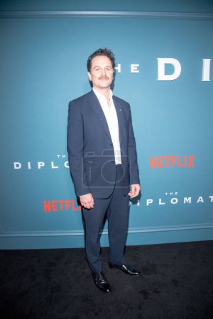 Photo for Netflix's "The Diplomat" New York Premiere. April 18, 2023, New York, New York, USA: Matthew Rhys attends Netflix's "The Diplomat" New York Premiere at Park Lane Hotel on April 18, 2023 in New York City. - Royalty Free Image
