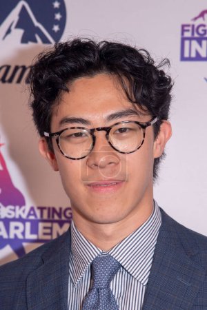 Photo for Figure Skating in Harlem's 26th Annual Celebrating Excellence Sisterhood Gala. April 24, 2023, New York, New York, USA: Nathan Chen attends Figure Skating - Royalty Free Image