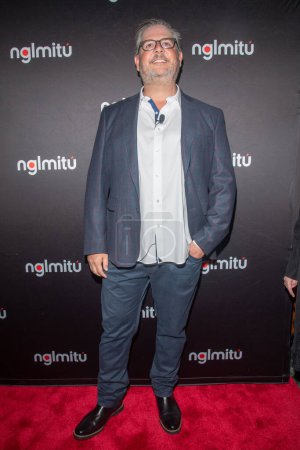 Photo for NGLmitu Streaming Platform Launch Event. May 02, 2023, New York, New York, USA: NGLmitu CEO David Chitel attends the NGLmitu Streaming Platform Launch Event at Ascent Lounge  on May 2, 2023 in New York City. - Royalty Free Image