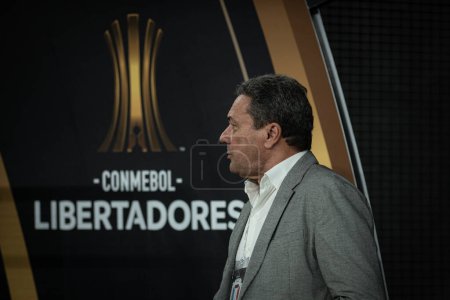 Téléchargez les photos : Libertadores Cup 2023: Corinthians vs Del Valle. 02 mai 2023, Sao Paulo, Brésil : Match de football entre Corinthiens et Independiente del Valle (EQU), valable pour le troisième tour de la phase de groupe de Conmenol Libertadores 2023 - en image libre de droit