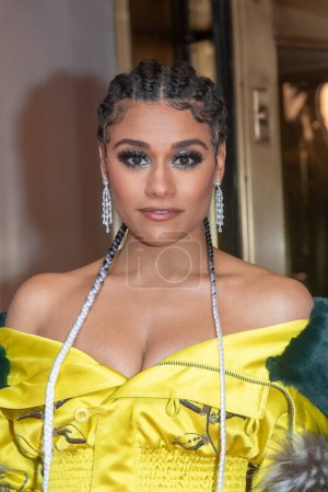 Photo for The Pierre Hotel: 2023 Met Gala Departures. May 01, 2023, New York, New York, USA: Ariana DeBose wearing Altuzarra departs The Pierre Hotel for 2023 Met Gala on May 01, 2023 in New York City. - Royalty Free Image