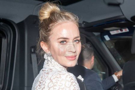 Photo for The Pierre Hotel: 2023 Met Gala Departures. May 01, 2023, New York, New York, USA: Emily Blunt departs The Pierre Hotel for 2023 Met Gala on May 01, 2023 in New York City. - Royalty Free Image