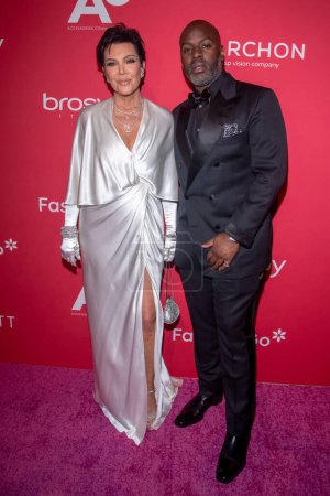 Photo for Accessories Council 27th Annual ACE Awards. May 03, 2023, New York, New York, USA: Kris Jenner and Corey Gamble attend the Accessories Council 27th Annual ACE Awards at Cipriani 42nd Street on May 03, 2023 in New York City. - Royalty Free Image